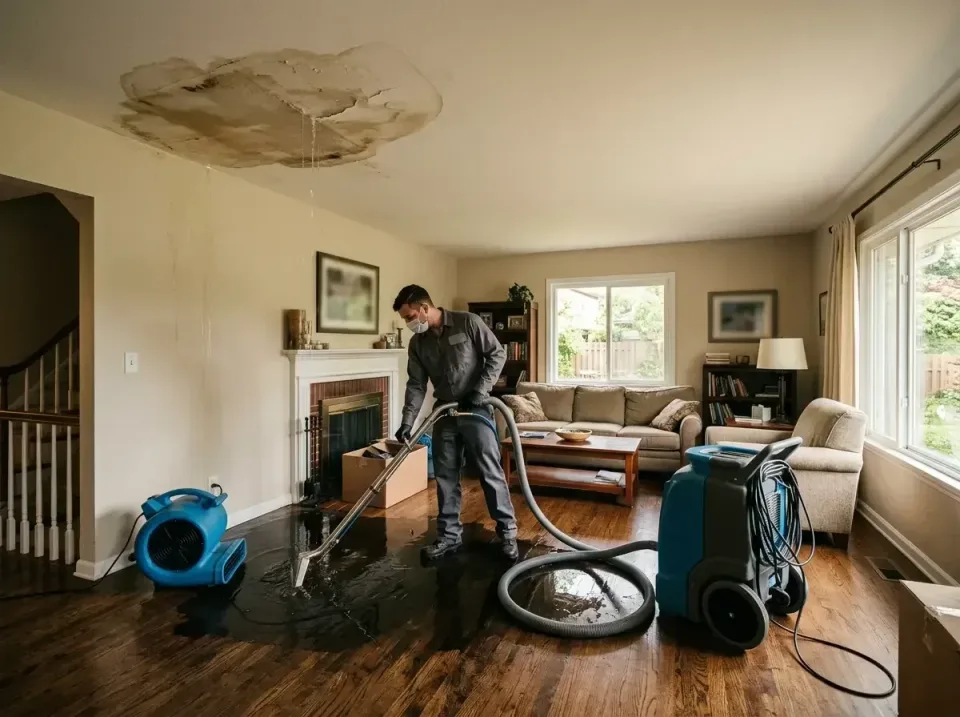 attic-pipe-burst-ceiling-drip-008 — frequently asked questions, Water Damage Restoration & Carpet Care in Madison, NJ